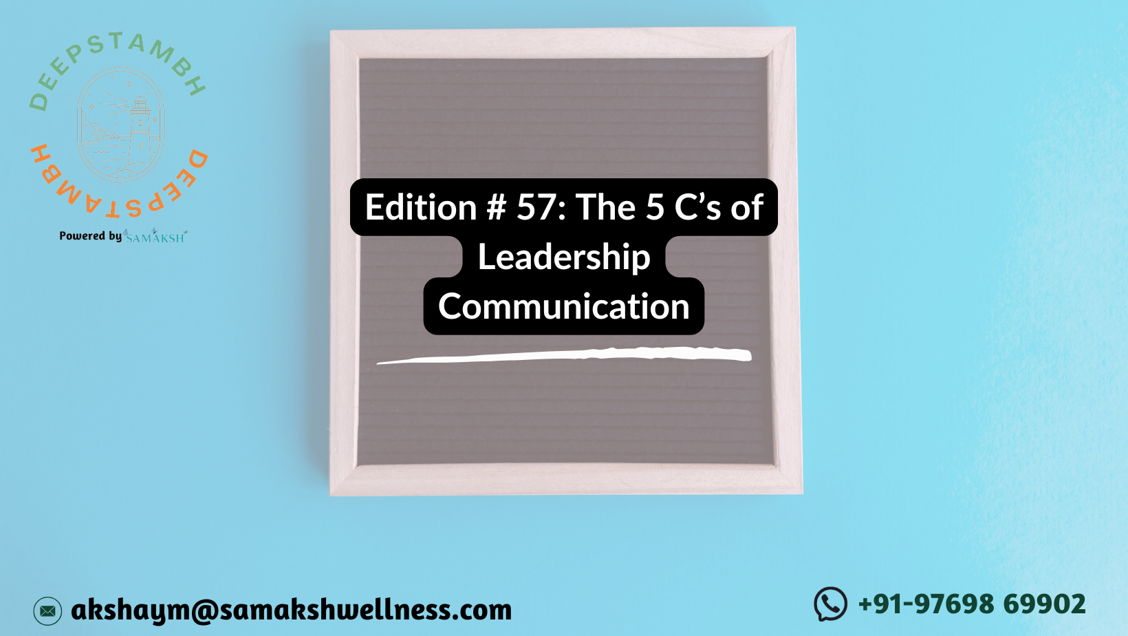 The 5 C’s of Leadership Communication