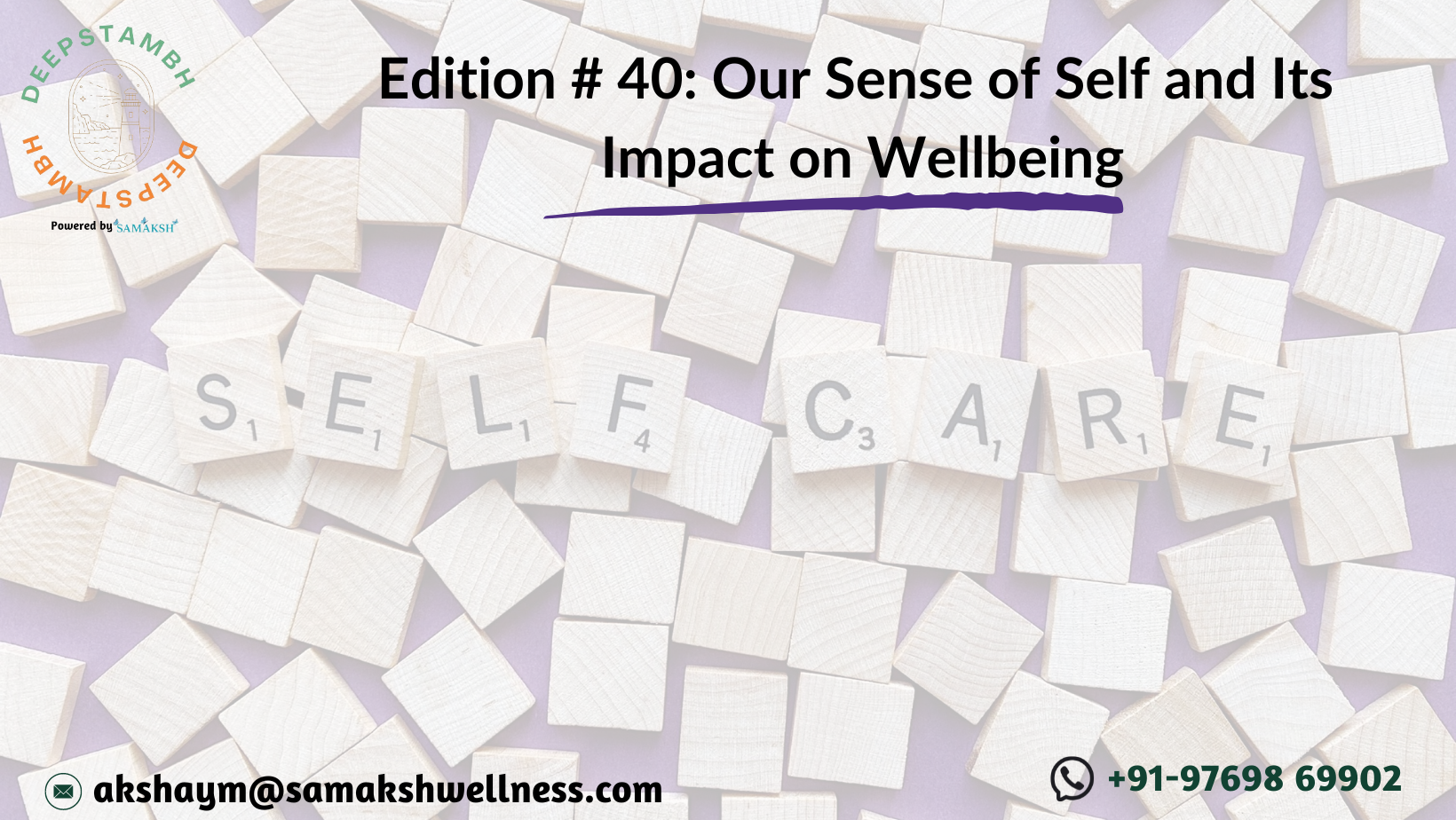 Our Sense of Self and Its Impact on Wellbeing