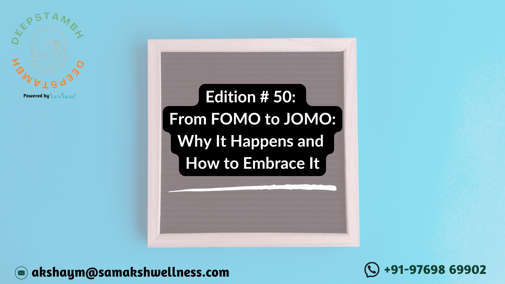 From FOMO to JOMO: Why It Happens and How to Embrace It