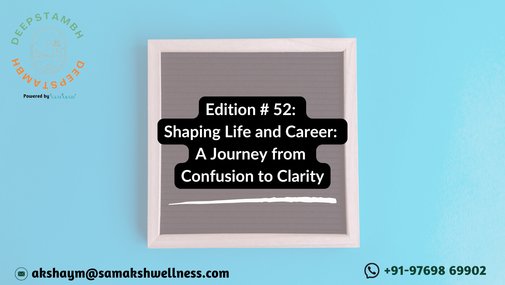 Shaping Life and Career: A Journey from Confusion to Clarity