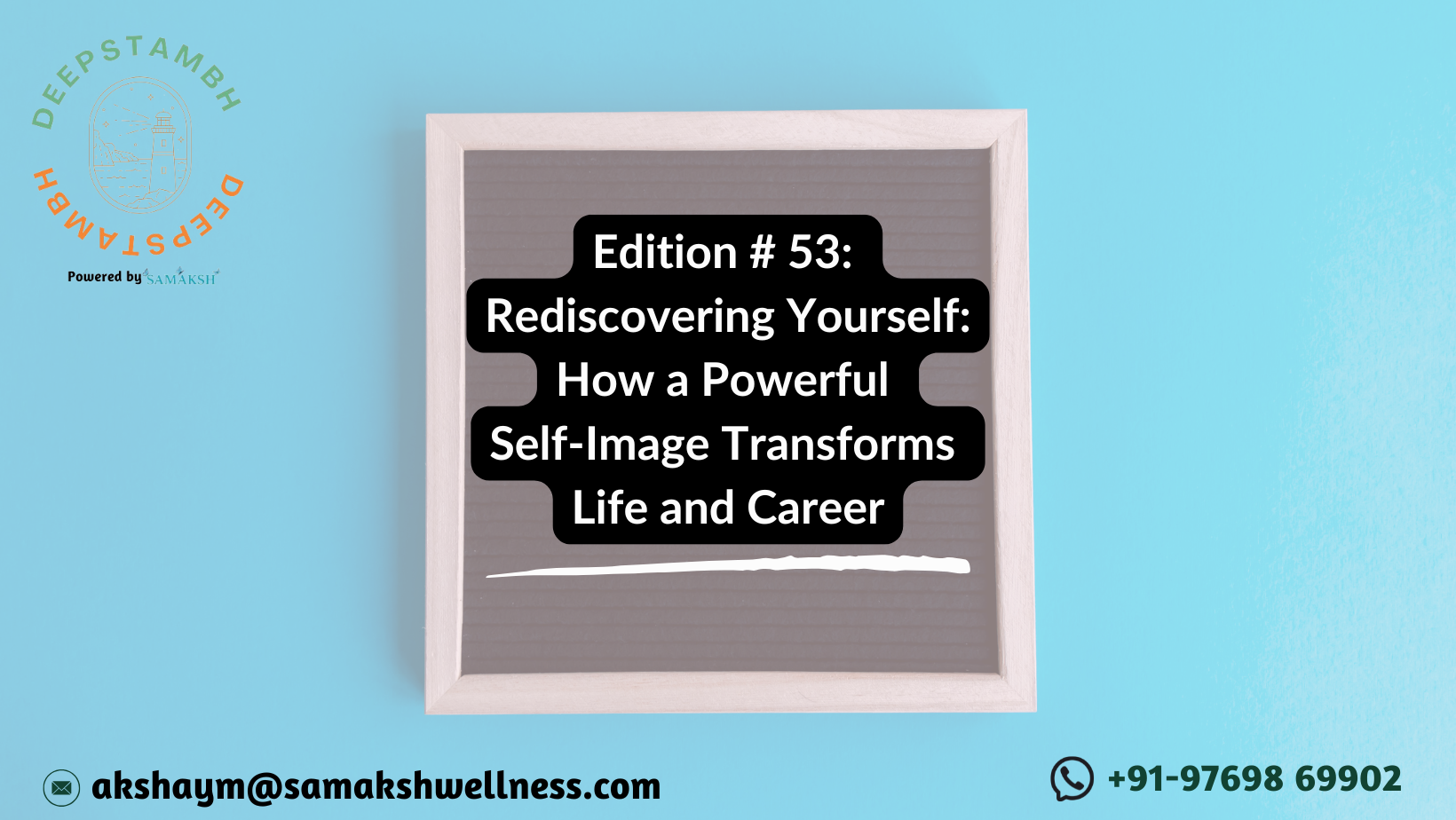 Rediscovering Yourself: How a Powerful Self-Image Transforms Life and Career
