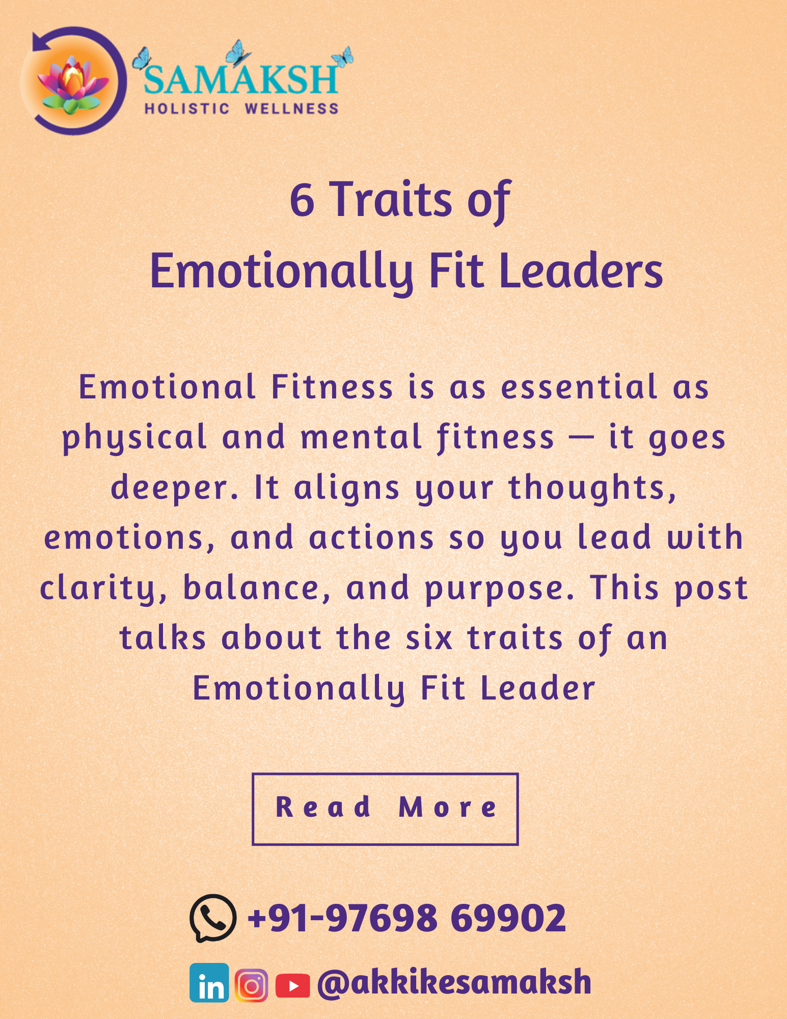 6 Traits of Emotionally Fit Leaders